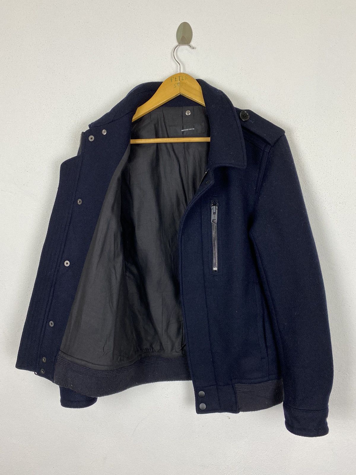 American Rag × Designer AMERICAN RAG CIE NAVY MEN JACKET Size US S / EU 44-46 / 1 - 4 Thumbnail