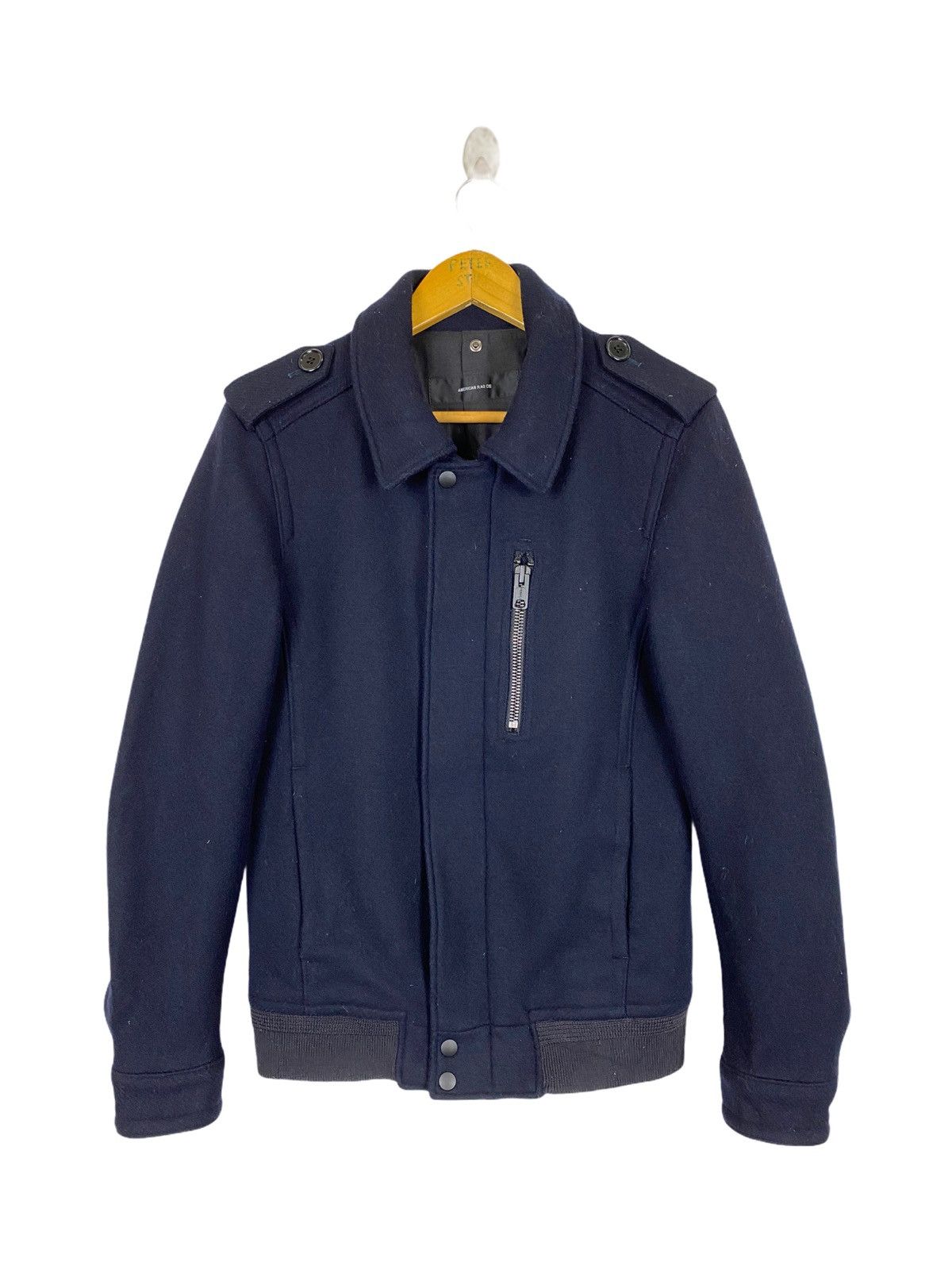 American Rag × Designer AMERICAN RAG CIE NAVY MEN JACKET Size US S / EU 44-46 / 1 - 1 Thumbnail