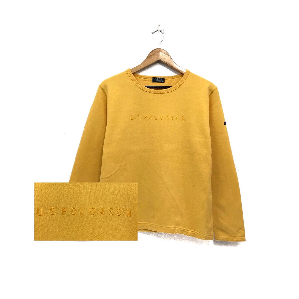 U.S. Polo Assn. × Vintage US Polo Sweatshirt Embroidery US Polo Association Size S / US 4 / IT 40 - 1 Thumbnail