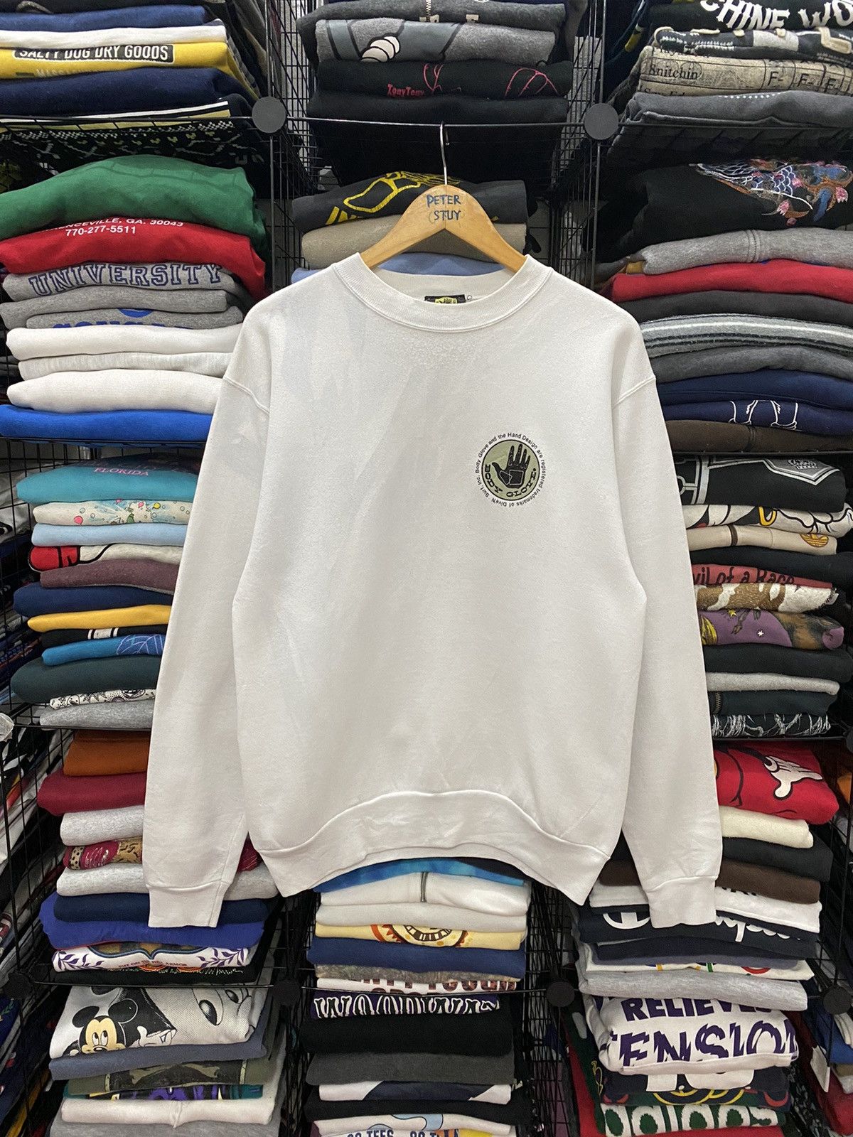 Body Glove × Vintage GK166 VINTAGE 1995 BODY GLOVE SWEATSHIRT Size US M / EU 48-50 / 2 - 2 Thumbnail