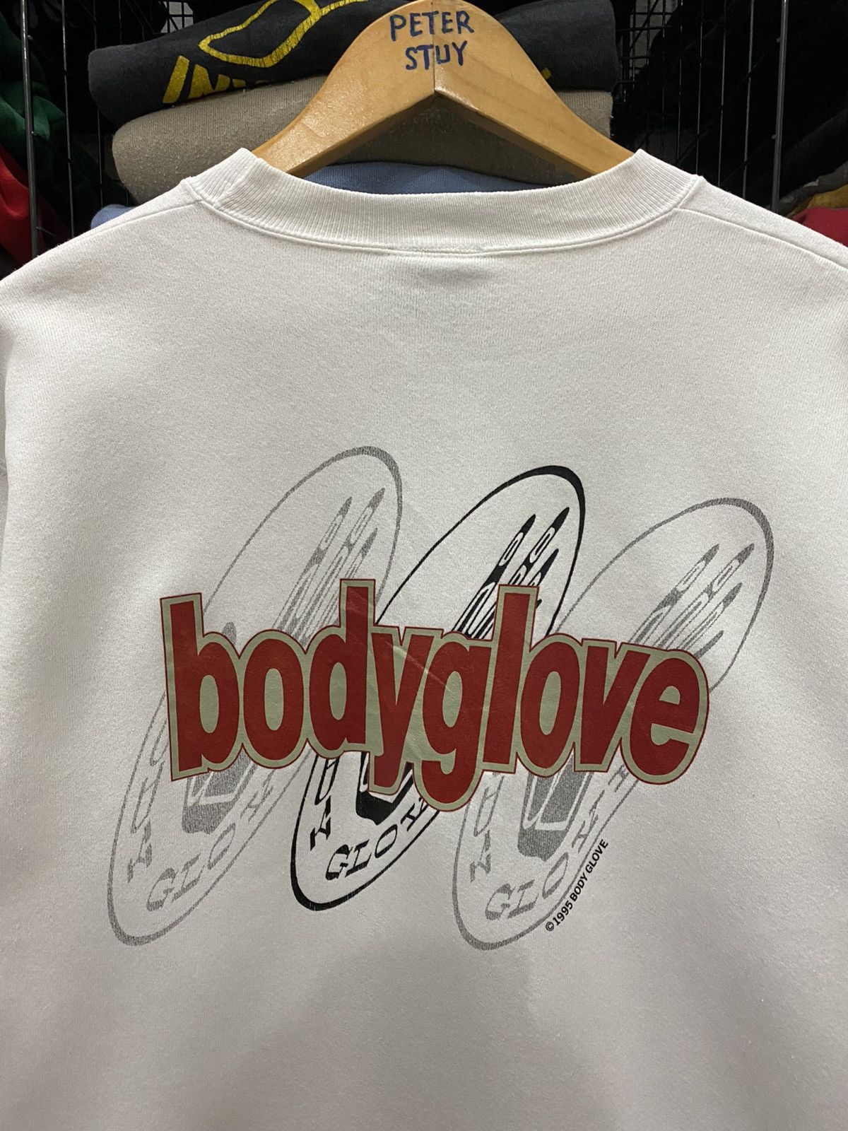 Body Glove × Vintage GK166 VINTAGE 1995 BODY GLOVE SWEATSHIRT Size US M / EU 48-50 / 2 - 3 Thumbnail