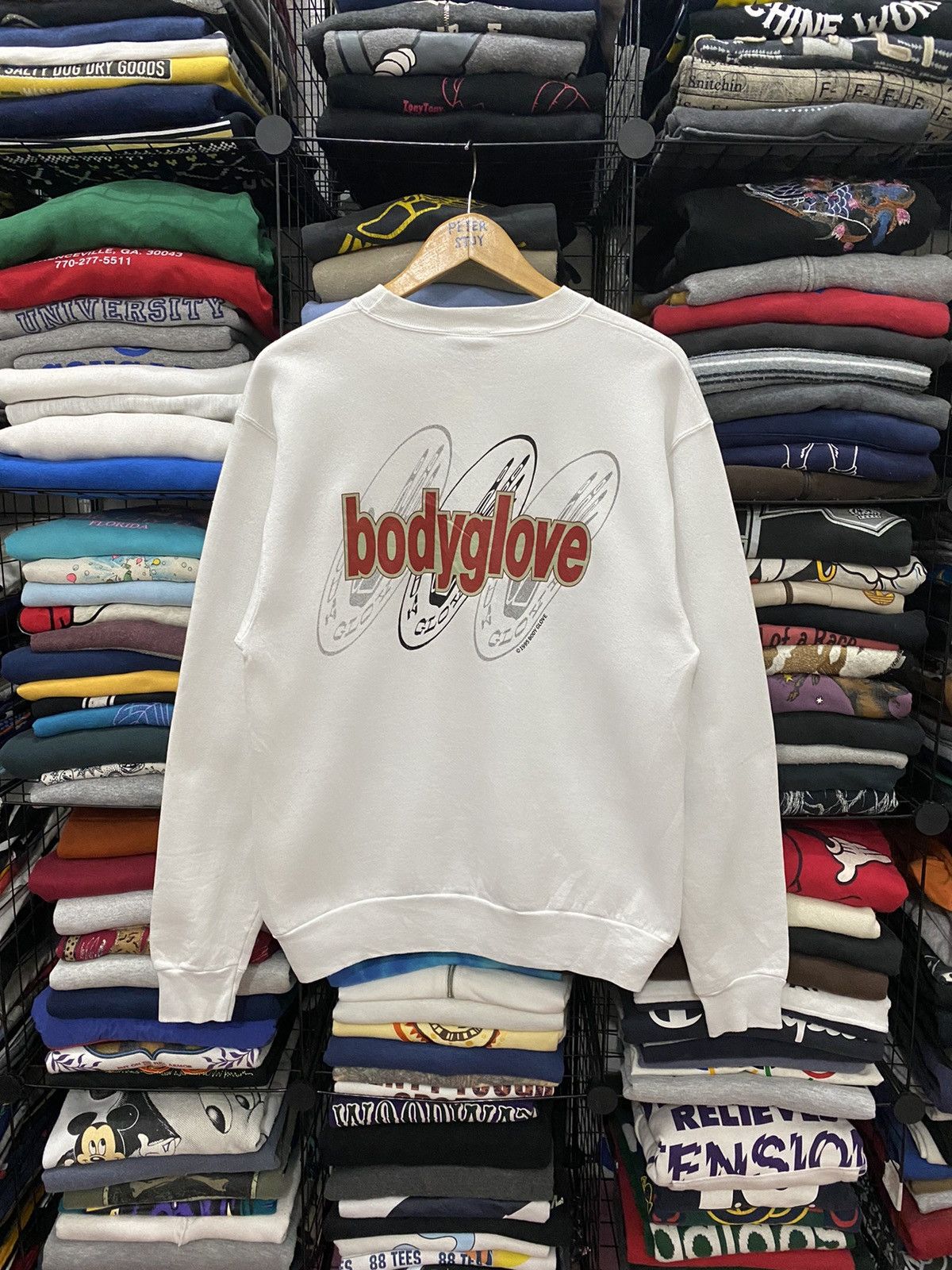 Body Glove × Vintage GK166 VINTAGE 1995 BODY GLOVE SWEATSHIRT Size US M / EU 48-50 / 2 - 1 Thumbnail