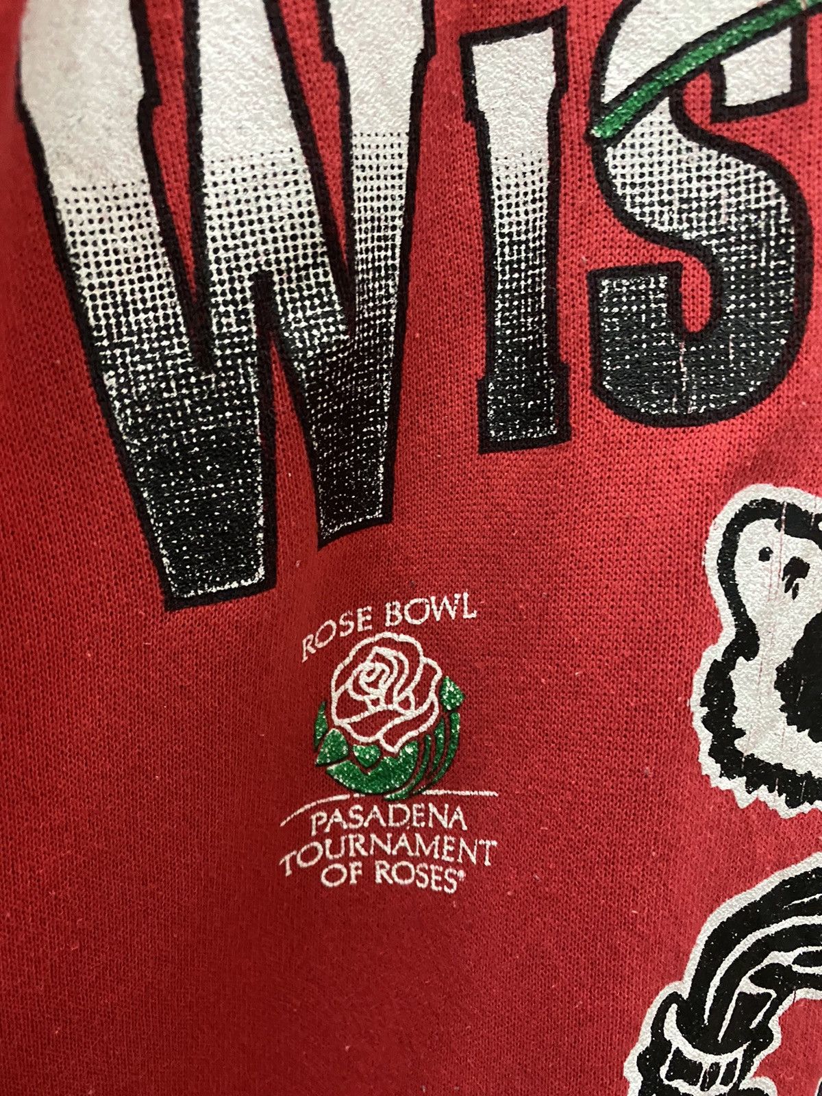 Vintage GK166 VINTAGE 1994 WISCONSIN BADGERS ROSE BOWL Size US XL / EU 56 / 4 - 4 Thumbnail