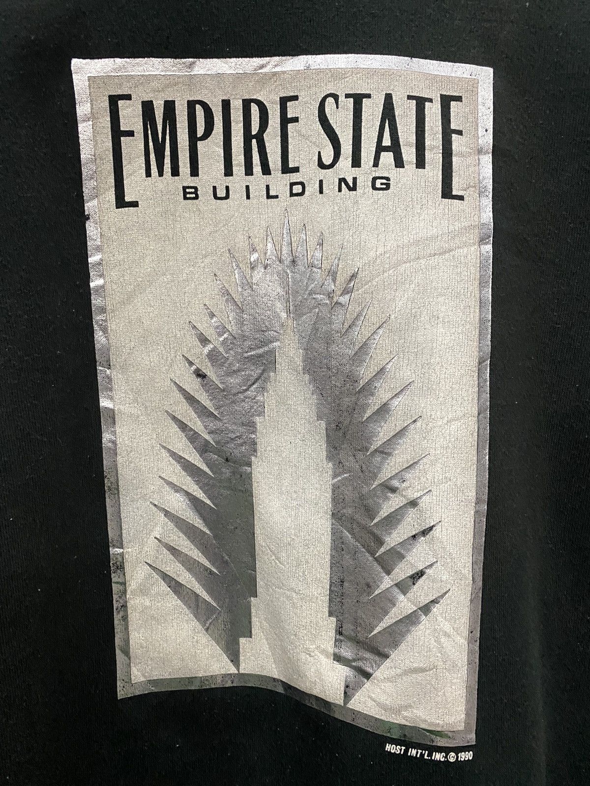 Vintage VINTAGE 1990 EMPIRE STATE BUILDING SWEATSHIRT Size US L / EU 52-54 / 3 - 2 Thumbnail