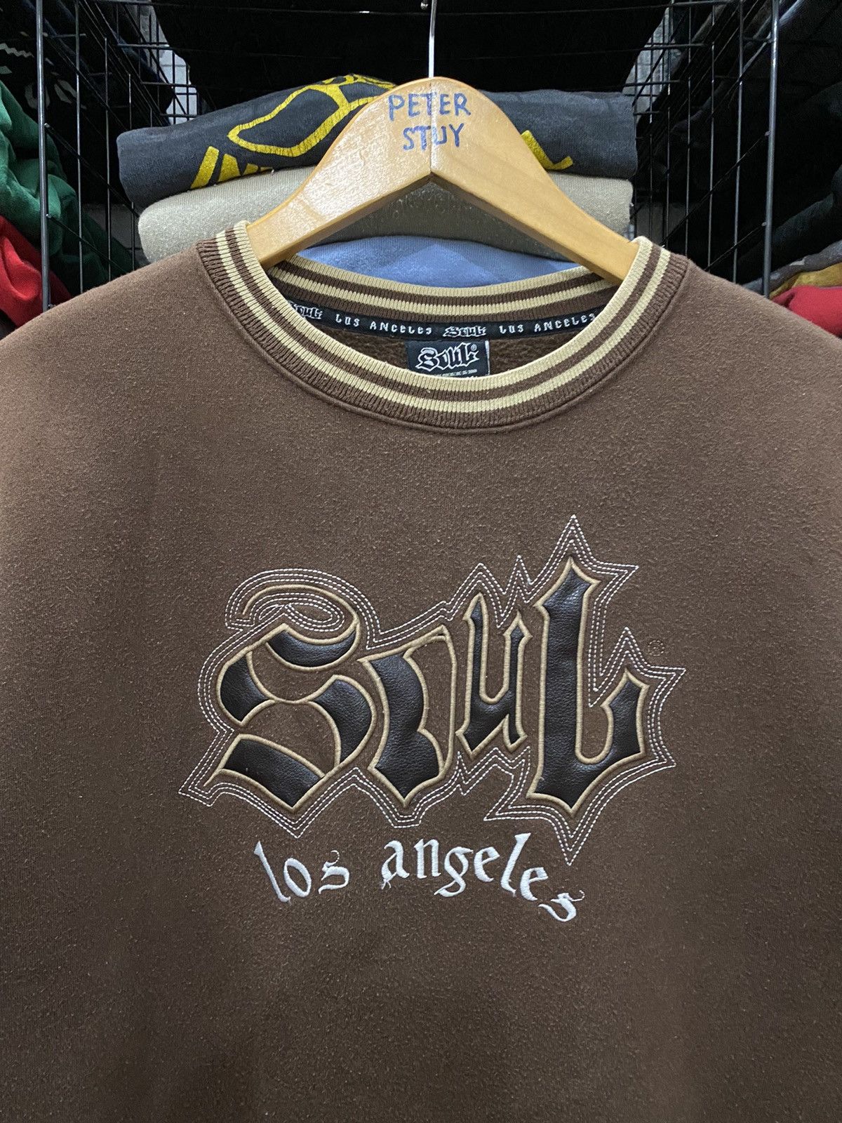 Sol Angeles Soul Los Angeles Embroided Logo Sweatshirt Size US L / EU 52-54 / 3 - 2 Thumbnail