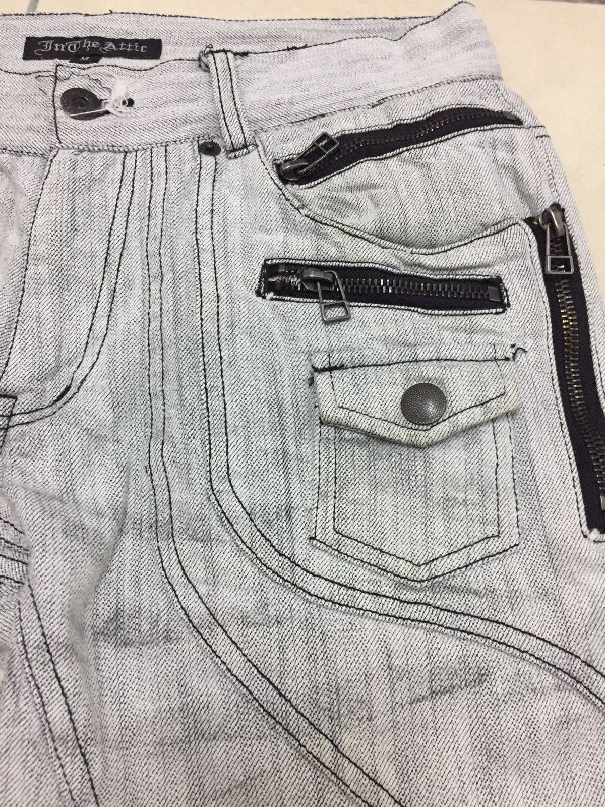 In The Attic In The Attic Japanese Flare Denim Pants Size US 31 - 4 Thumbnail
