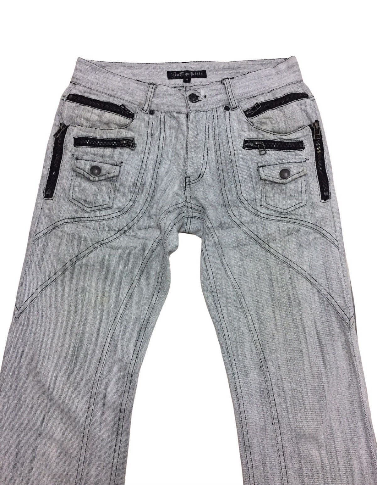 In The Attic In The Attic Japanese Flare Denim Pants Size US 31 - 3 Thumbnail