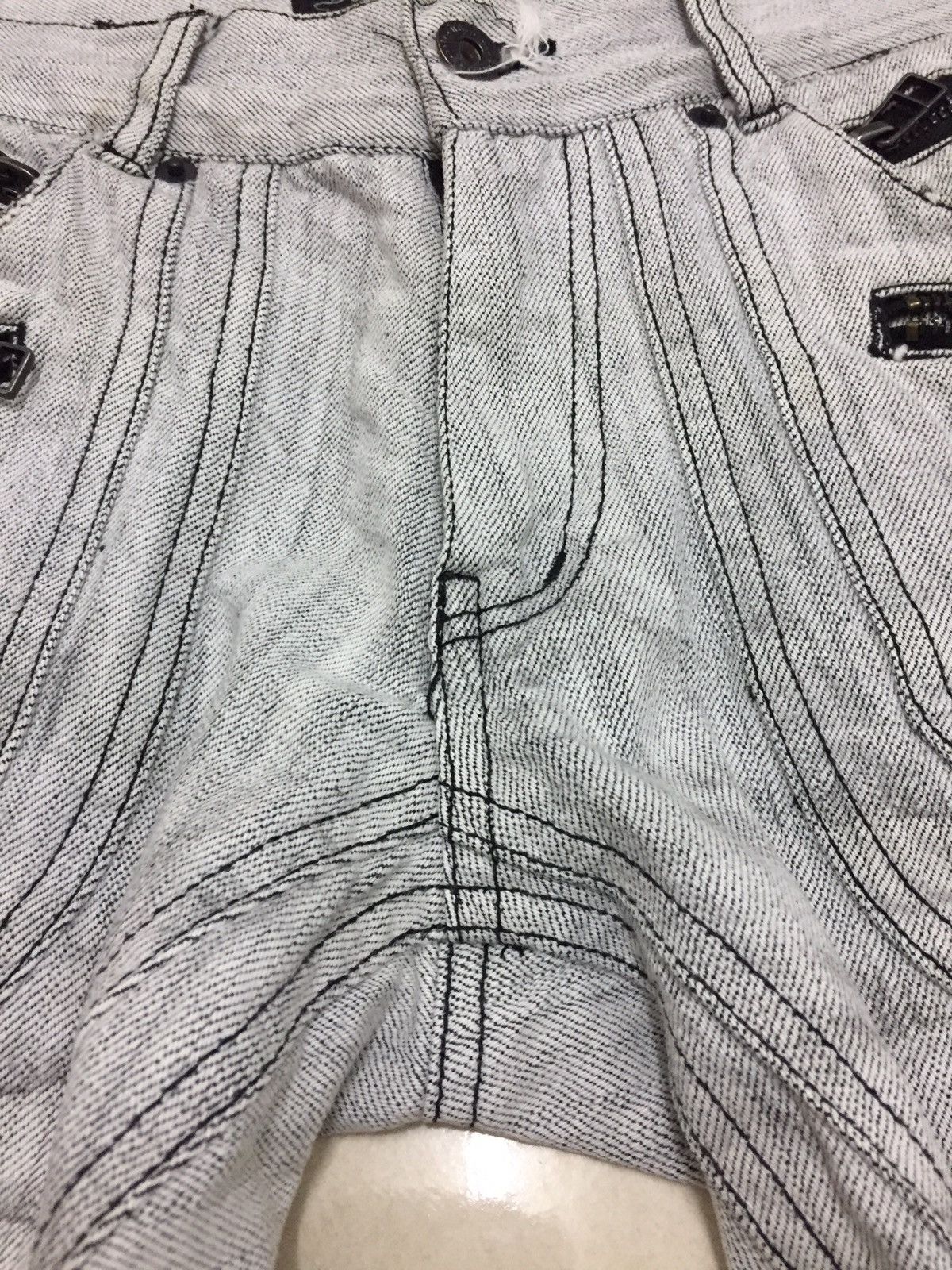 In The Attic In The Attic Japanese Flare Denim Pants Size US 31 - 10 Thumbnail