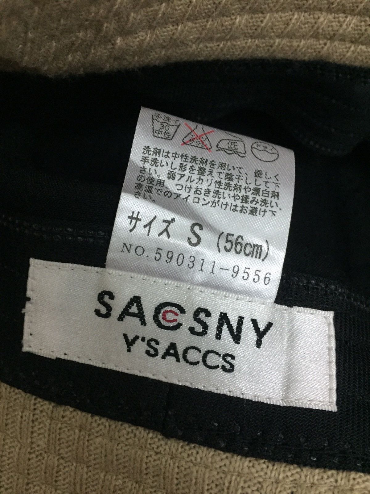 Yohji Yamamoto Vintage Yohji Yamamoto Y’SACCS Sacsny Acrylic Bucket Hats Size ONE SIZE - 7 Thumbnail