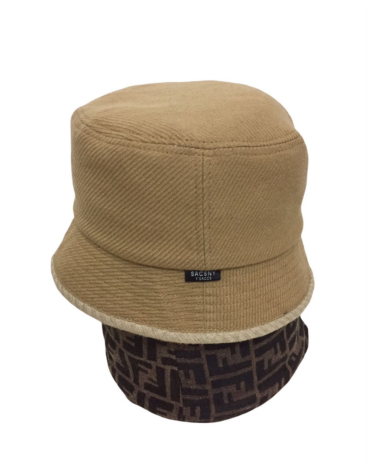 Yohji Yamamoto Vintage Yohji Yamamoto Y’SACCS Sacsny Acrylic Bucket Hats Size ONE SIZE - 2 Thumbnail