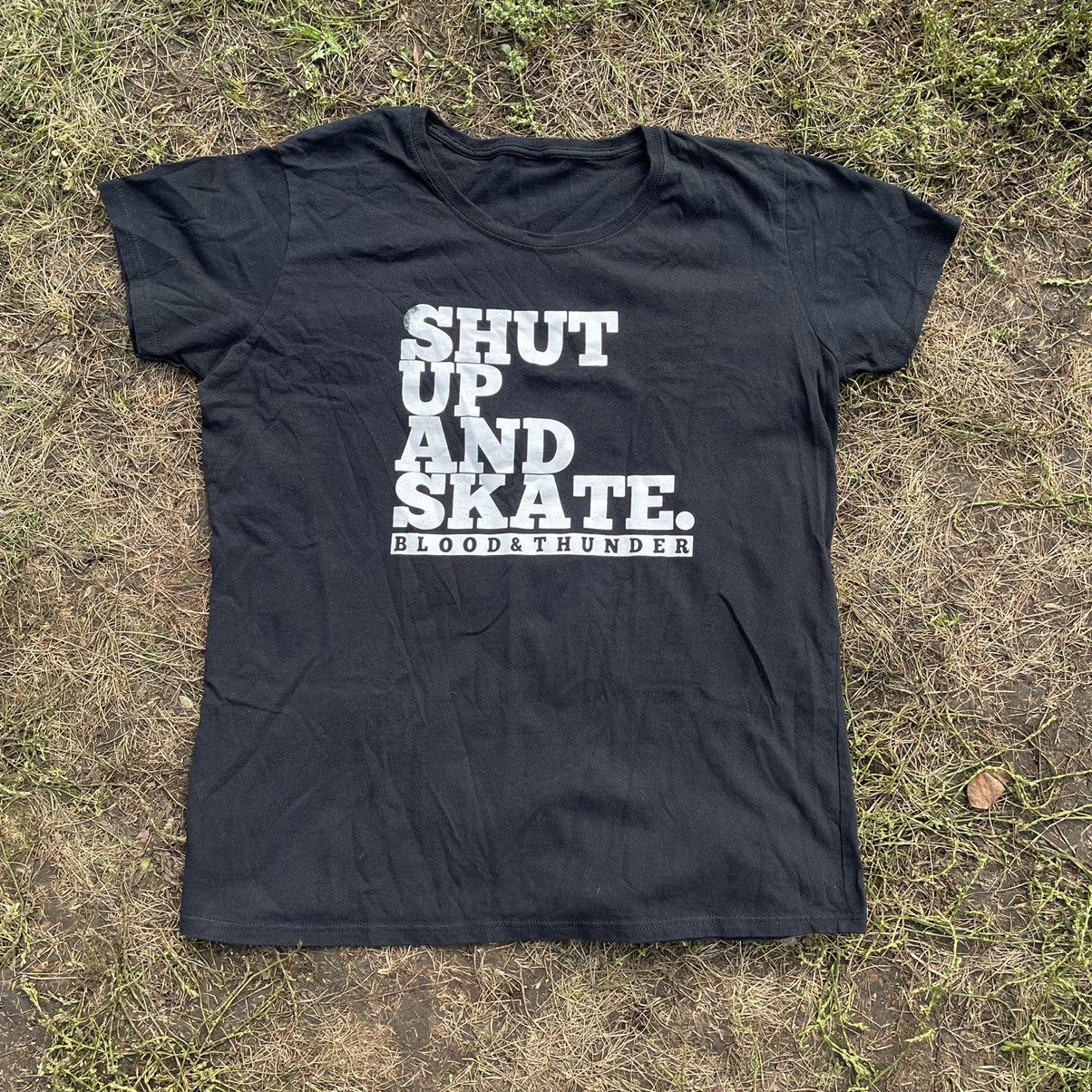 Vintage Vintage Y2K ADULT “ Shut Up And Skate “ Buymypiece Humor Tee Size US L / EU 52-54 / 3 - 1 Thumbnail