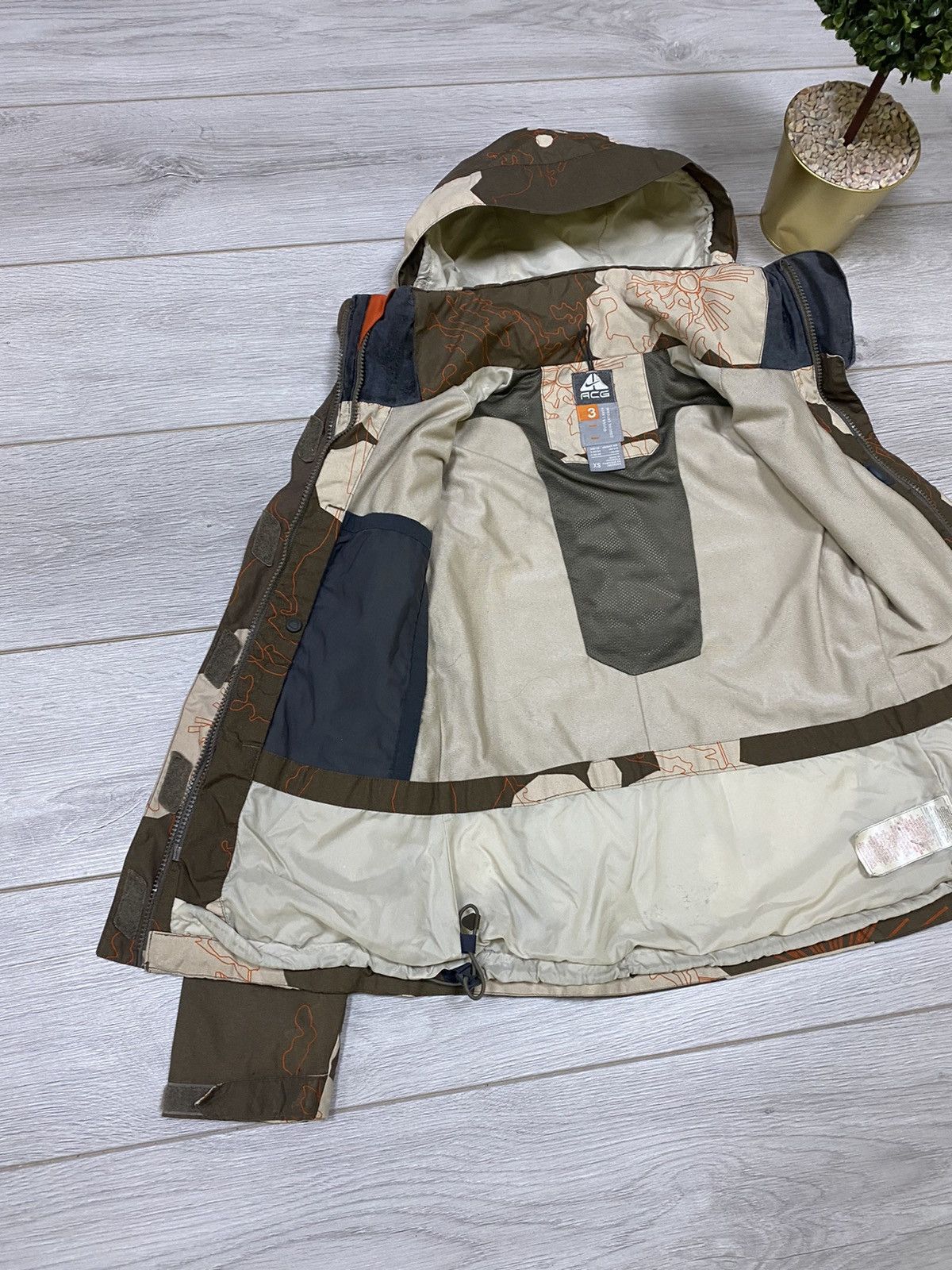 Vintage Nike ACG ski jacket patterns clima-fit women Size XS / US 0-2 / IT 36-38 - 8 Thumbnail