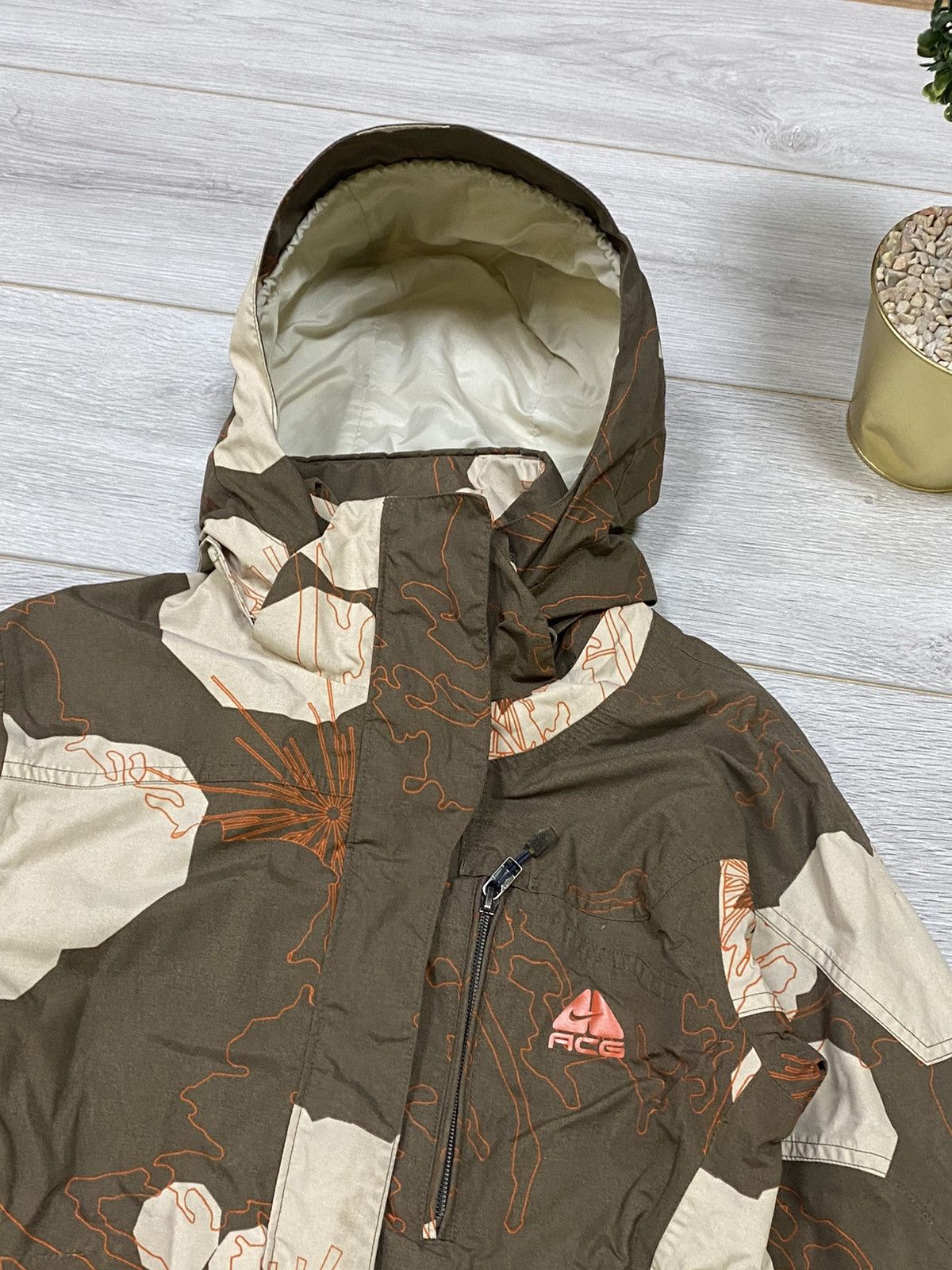 Vintage Nike ACG ski jacket patterns clima-fit women Size XS / US 0-2 / IT 36-38 - 3 Thumbnail
