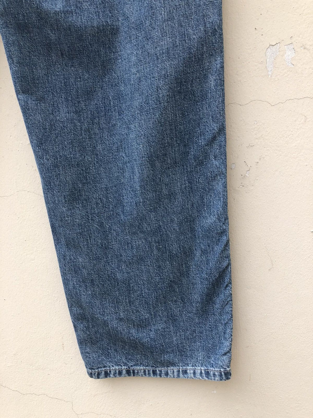 Vintage Vintage Acoustic Japan Faded Blue Denim Cargo Trouser Pant Size US 30 / EU 46 - 19 Thumbnail