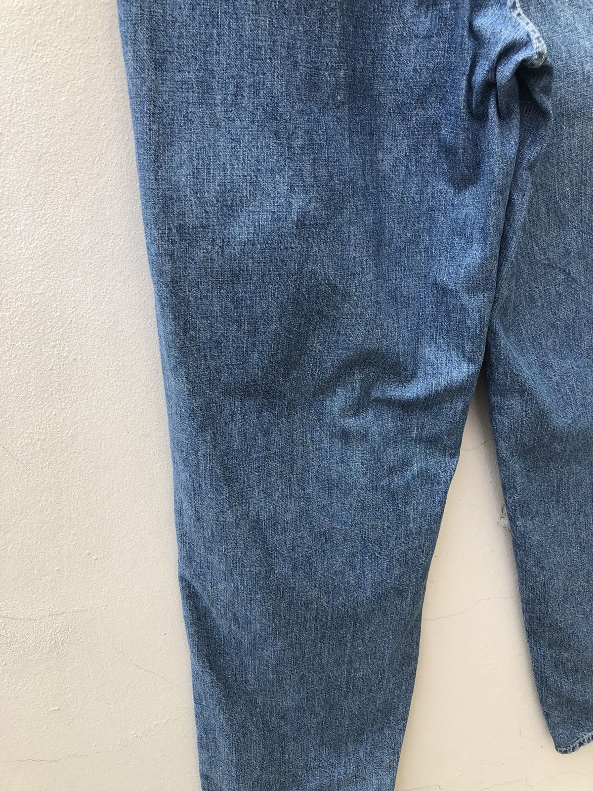 Vintage Vintage Acoustic Japan Faded Blue Denim Cargo Trouser Pant Size US 30 / EU 46 - 15 Thumbnail