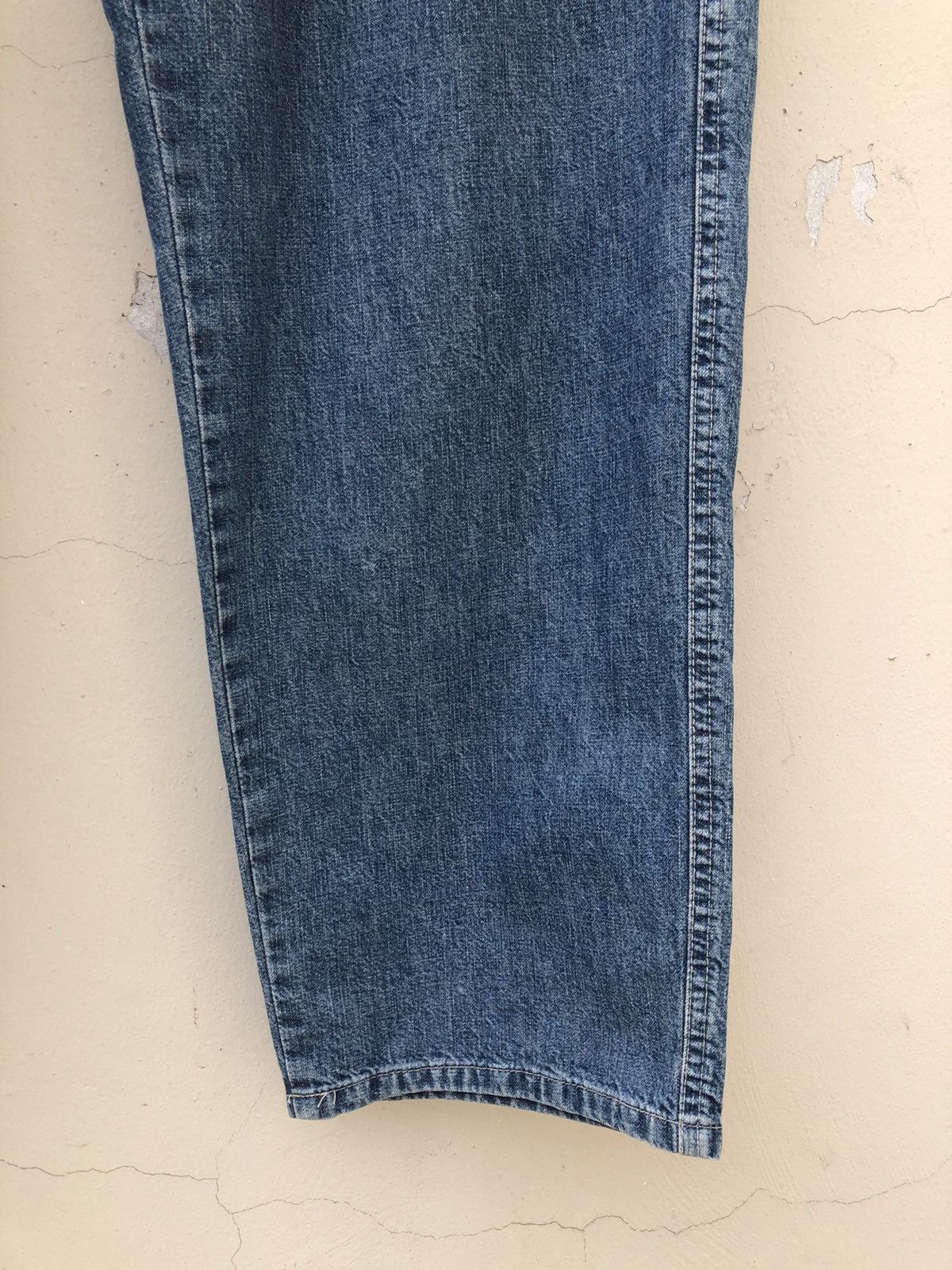 Vintage Vintage Acoustic Japan Faded Blue Denim Cargo Trouser Pant Size US 30 / EU 46 - 12 Thumbnail