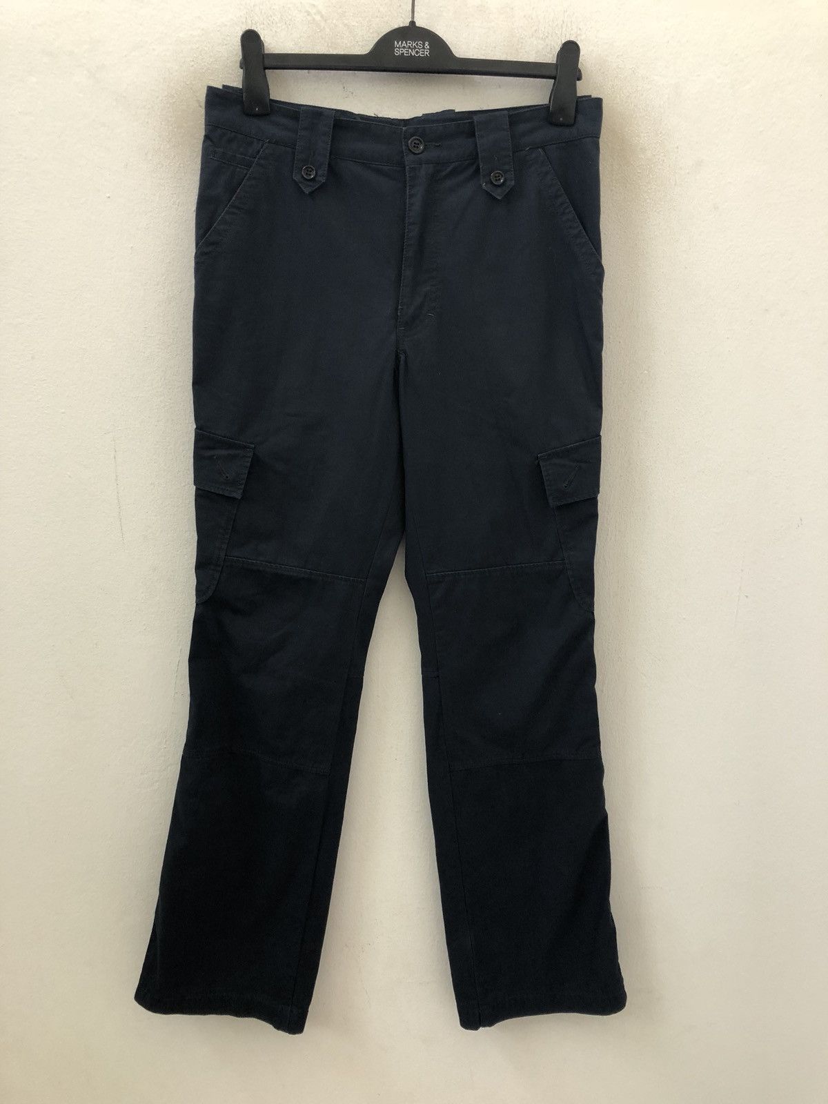 Vintage On Board Japan Multiple Pocket Buckle Back Blue Navy Cargo Size US 32 / EU 48 - 7 Thumbnail