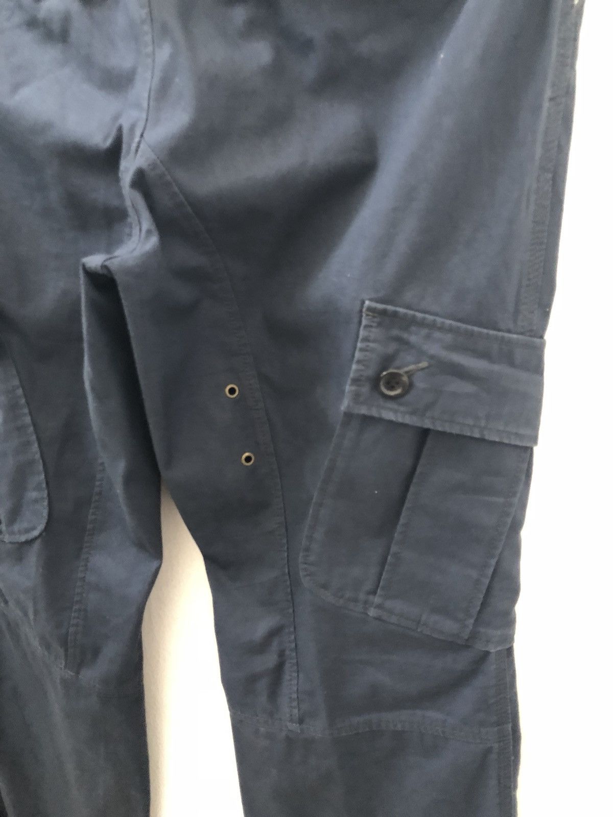 Vintage On Board Japan Multiple Pocket Buckle Back Blue Navy Cargo Size US 32 / EU 48 - 5 Thumbnail