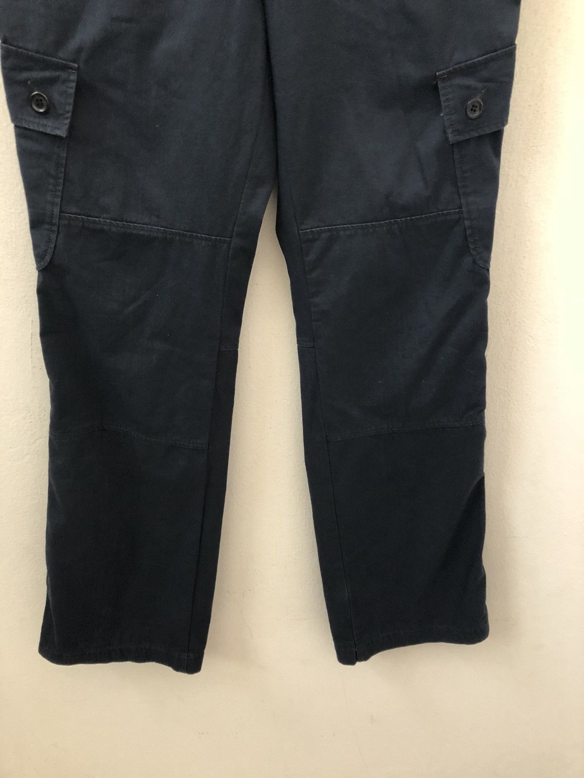 Vintage On Board Japan Multiple Pocket Buckle Back Blue Navy Cargo Size US 32 / EU 48 - 9 Thumbnail