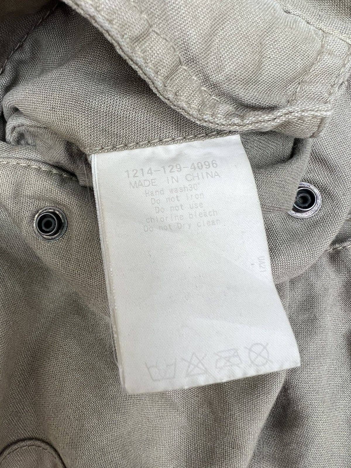 United Arrows Blue Label Multi Zipper Linen Blend Cargo Trouser Pant Size US 30 / EU 46 - 20 Thumbnail