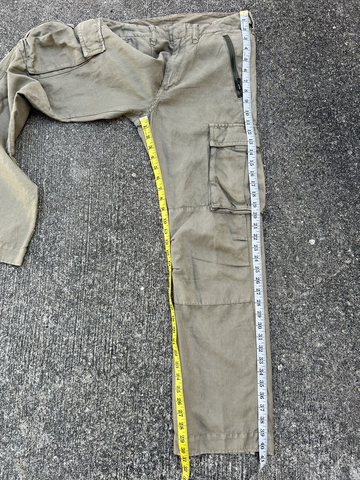 United Arrows Blue Label Multi Zipper Linen Blend Cargo Trouser Pant Size US 30 / EU 46 - 4 Thumbnail