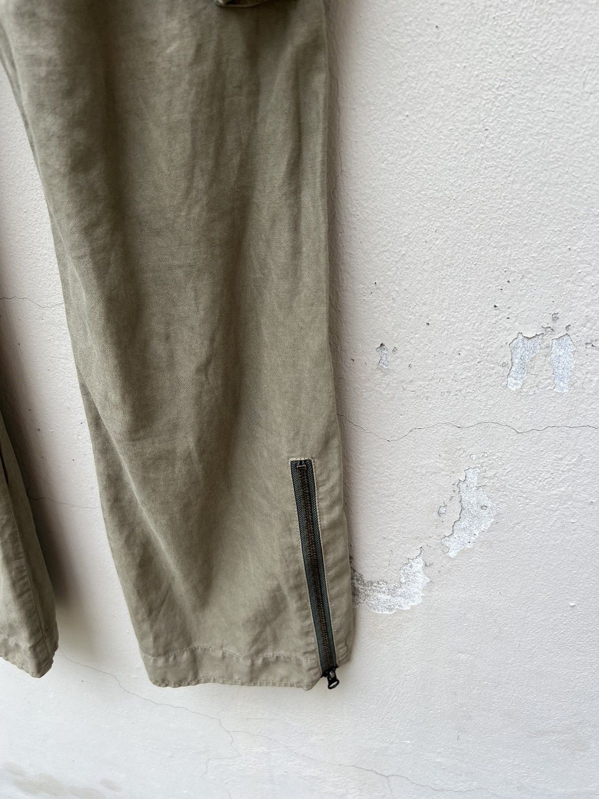 United Arrows Blue Label Multi Zipper Linen Blend Cargo Trouser Pant Size US 30 / EU 46 - 17 Thumbnail