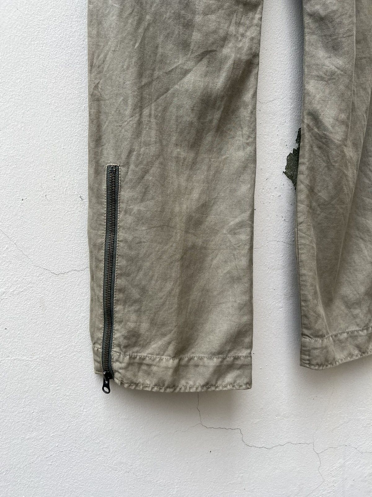 United Arrows Blue Label Multi Zipper Linen Blend Cargo Trouser Pant Size US 30 / EU 46 - 14 Thumbnail