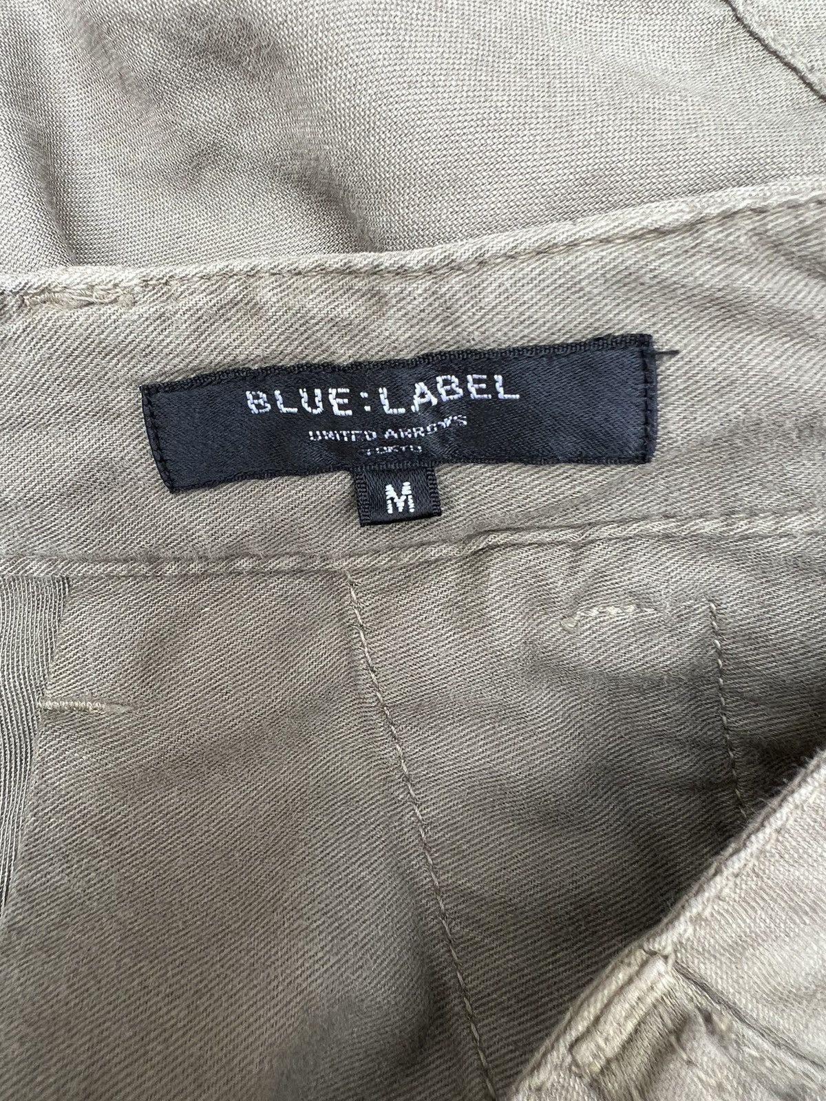 United Arrows Blue Label Multi Zipper Linen Blend Cargo Trouser Pant Size US 30 / EU 46 - 19 Thumbnail