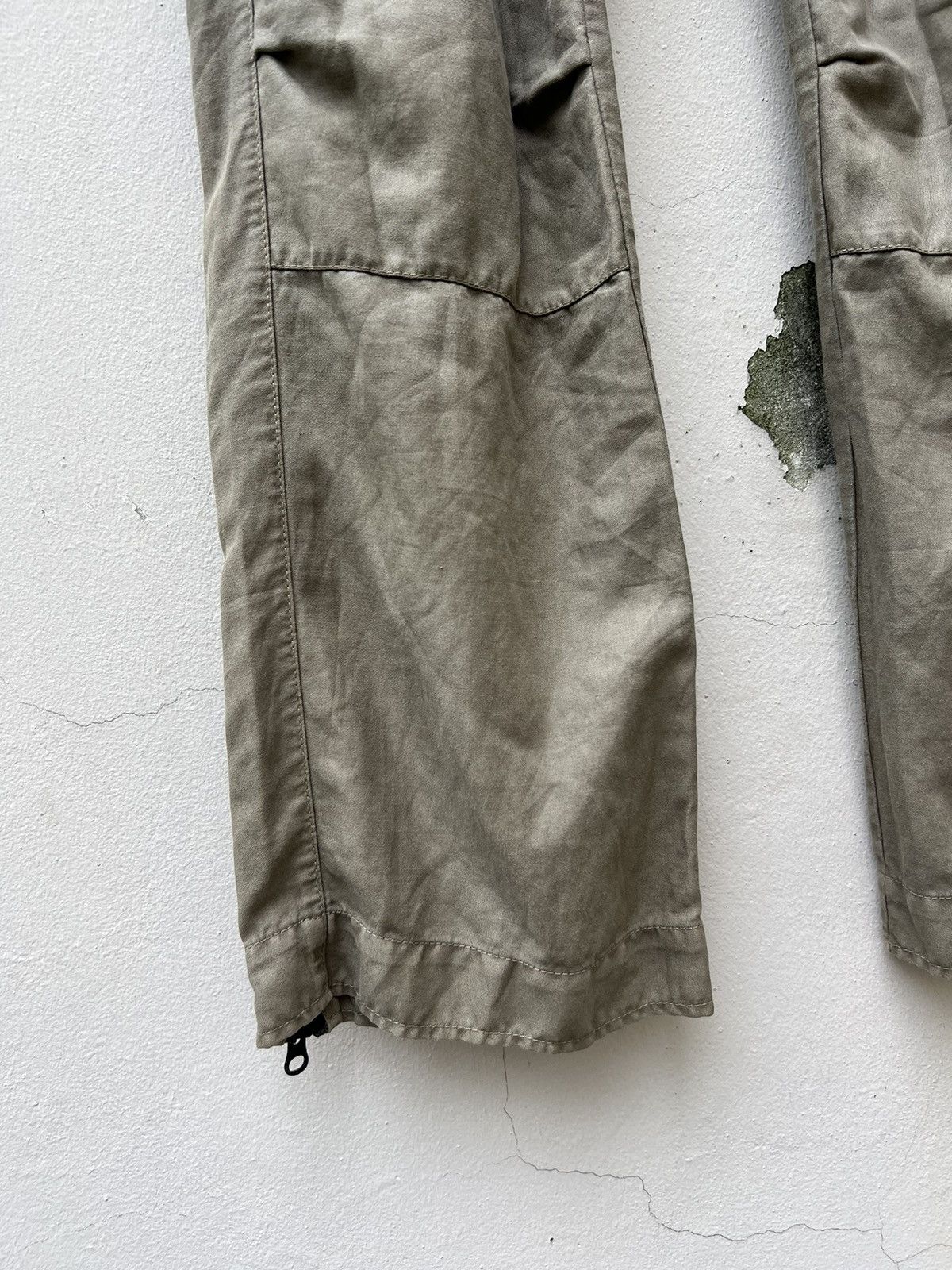 United Arrows Blue Label Multi Zipper Linen Blend Cargo Trouser Pant Size US 30 / EU 46 - 9 Thumbnail