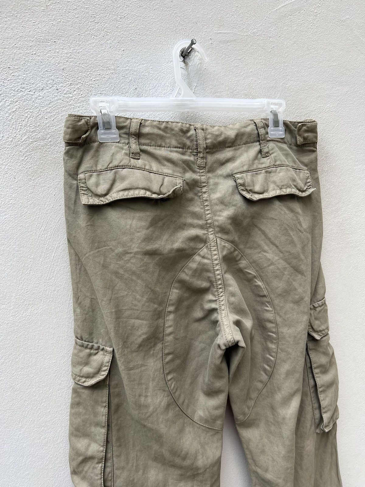 United Arrows Blue Label Multi Zipper Linen Blend Cargo Trouser Pant Size US 30 / EU 46 - 13 Thumbnail