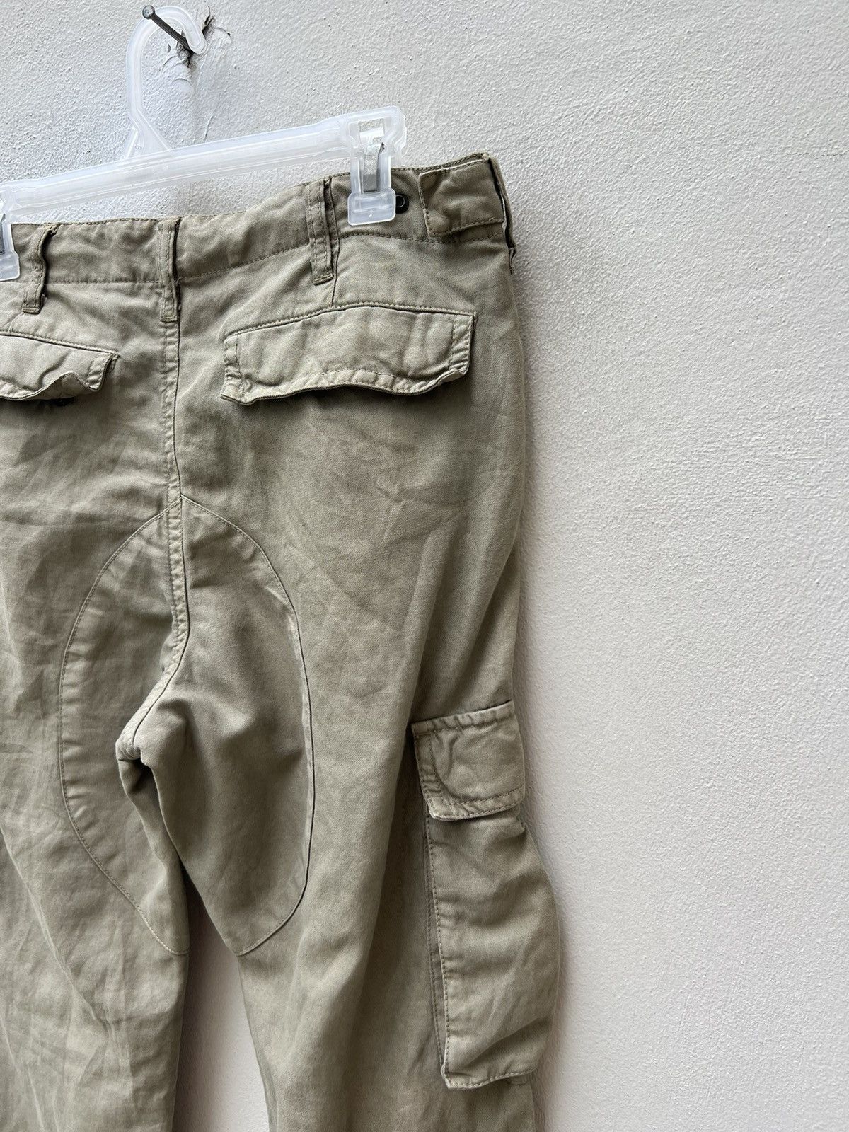 United Arrows Blue Label Multi Zipper Linen Blend Cargo Trouser Pant Size US 30 / EU 46 - 16 Thumbnail