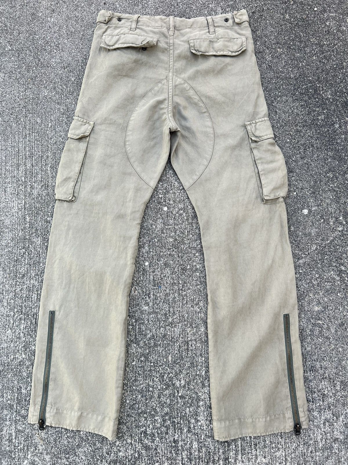 United Arrows Blue Label Multi Zipper Linen Blend Cargo Trouser Pant Size US 30 / EU 46 - 5 Thumbnail