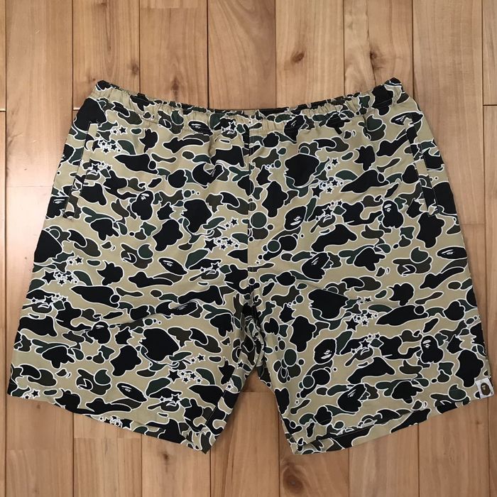 Bape BAPE sta camo nylon beach shorts psyche camo star ☆size L