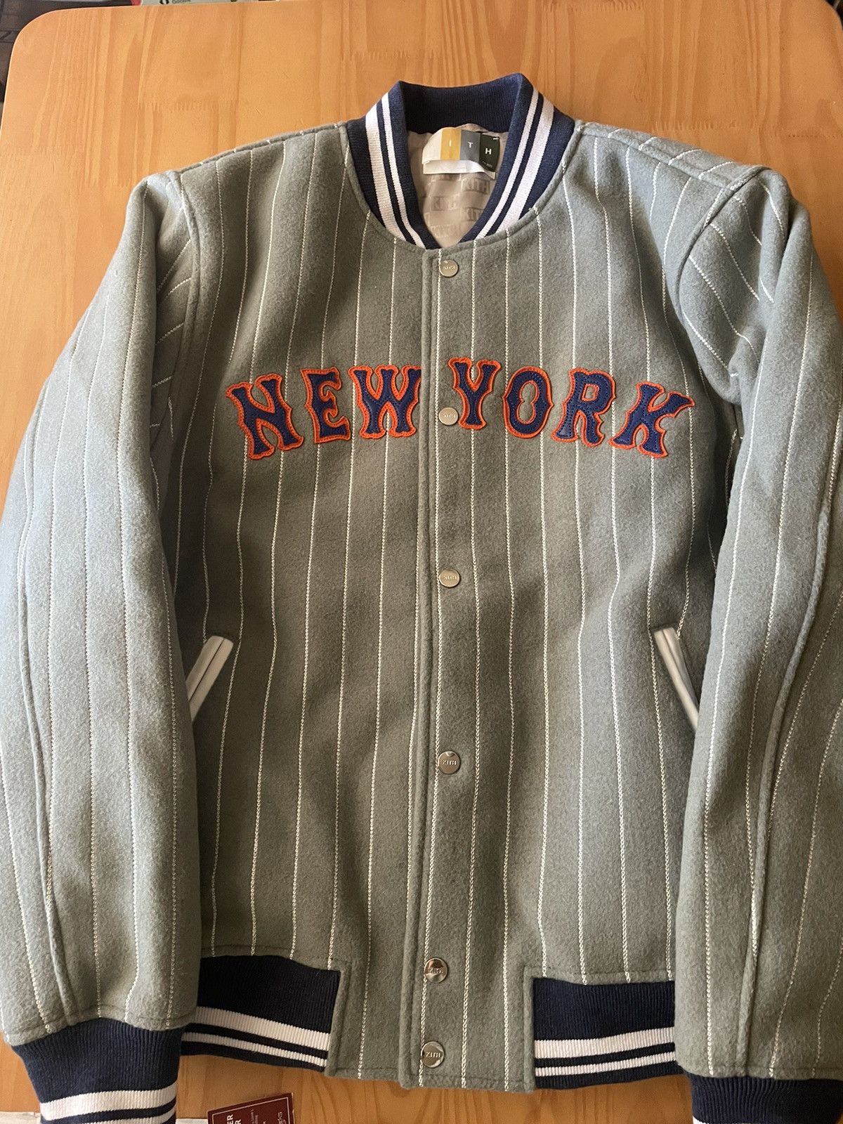 Kith Kith x MLB NY Mets Bomber Jacket size L | Grailed