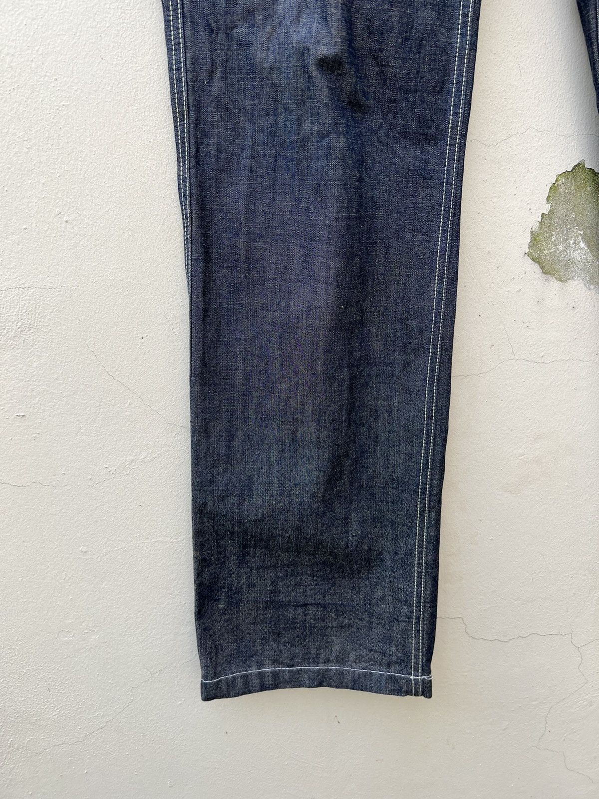 Vintage Vintage Perfect World Japan Baggy Hybrid Denim Cargo Trouser Size US 30 / EU 46 - 4 Thumbnail