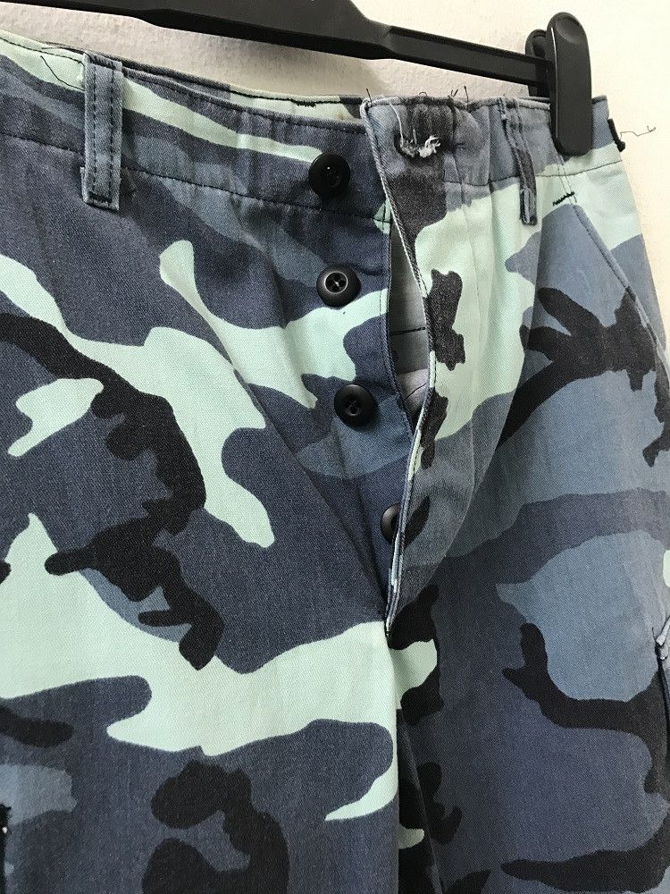 Rothco Blue Camouflage Combat Cargo Trouser Pant Made in Usa Size US 31 - 6 Thumbnail