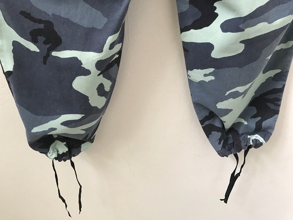 Rothco Blue Camouflage Combat Cargo Trouser Pant Made in Usa Size US 31 - 11 Thumbnail