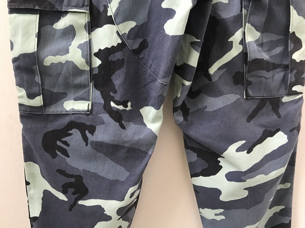 Rothco Blue Camouflage Combat Cargo Trouser Pant Made in Usa Size US 31 - 10 Thumbnail
