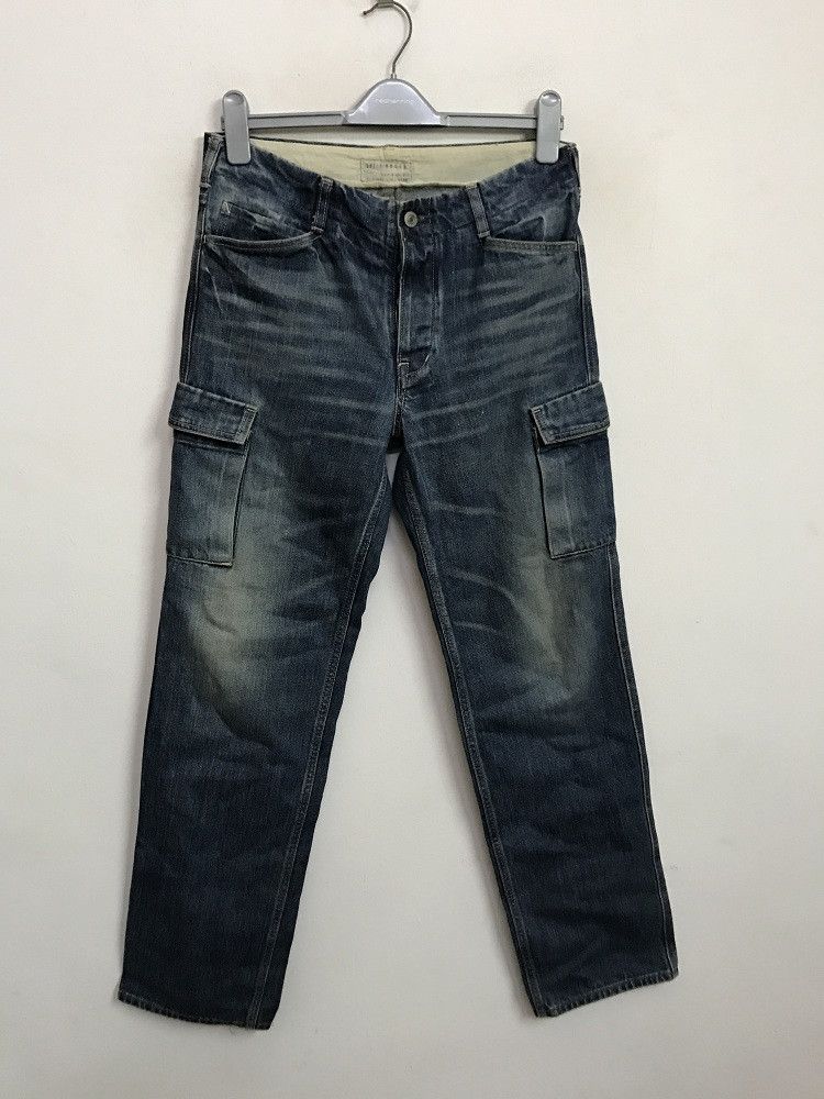 Spellbound SPELLBOUND Japan Cargo Faded Denim Size US 31 - 1 Thumbnail