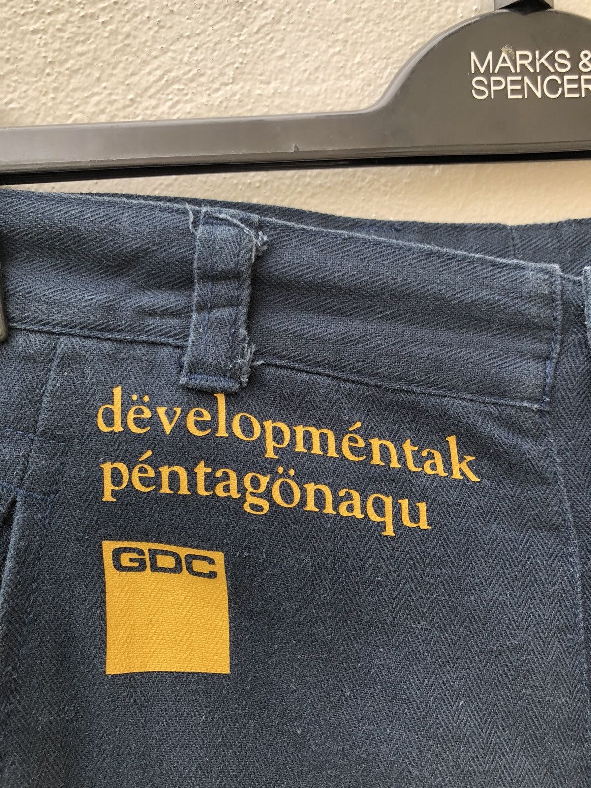 Narcotic GDC Japan GDC Modern Force Navy Blue Cargo Trouser Pant Size US 29 - 2 Thumbnail
