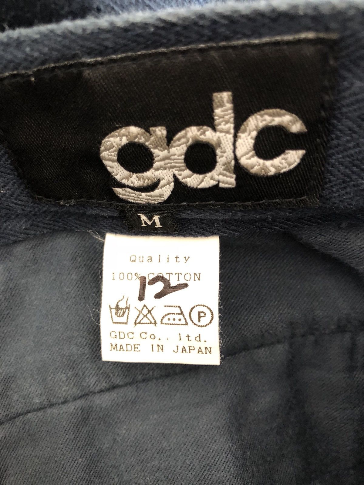 Narcotic GDC Japan GDC Modern Force Navy Blue Cargo Trouser Pant Size US 29 - 11 Thumbnail