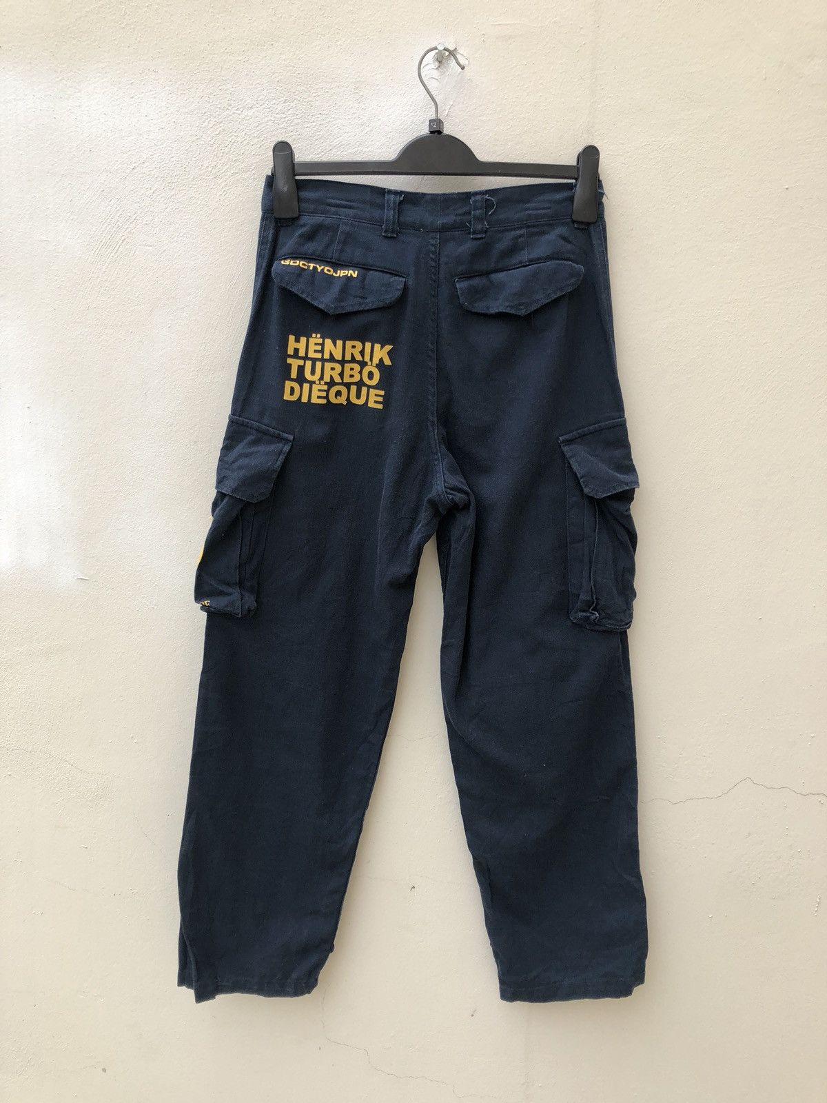 Narcotic GDC Japan GDC Modern Force Navy Blue Cargo Trouser Pant Size US 29 - 6 Thumbnail