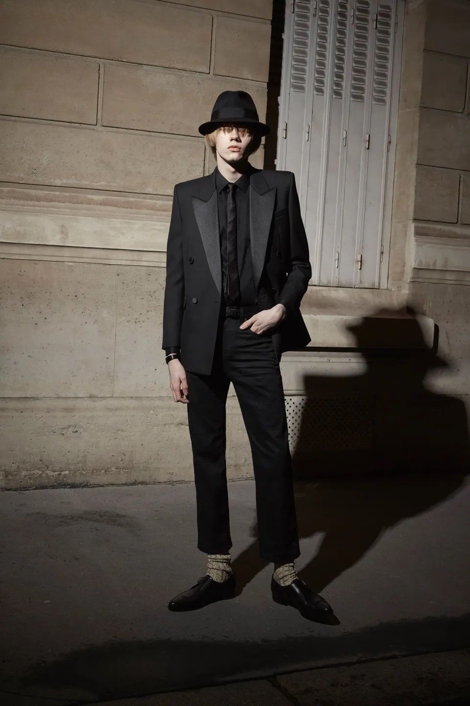 Saint Laurent Paris FW20 Double Breasted Tuxedo Long Jacket sz52 Size 50S - 9 Thumbnail