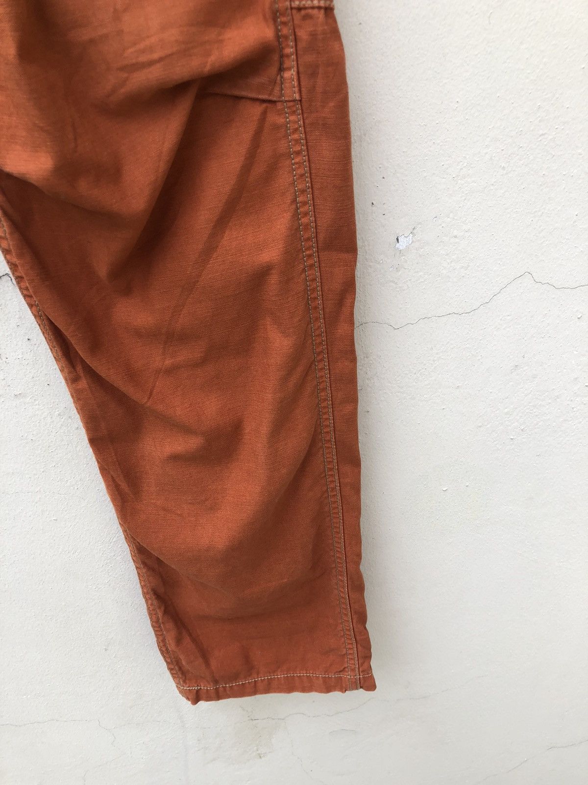 Vintage Vintage Surplus X Blue Way Japan Fade Orange Cargo Trouser Size US 32 / EU 48 - 13 Thumbnail