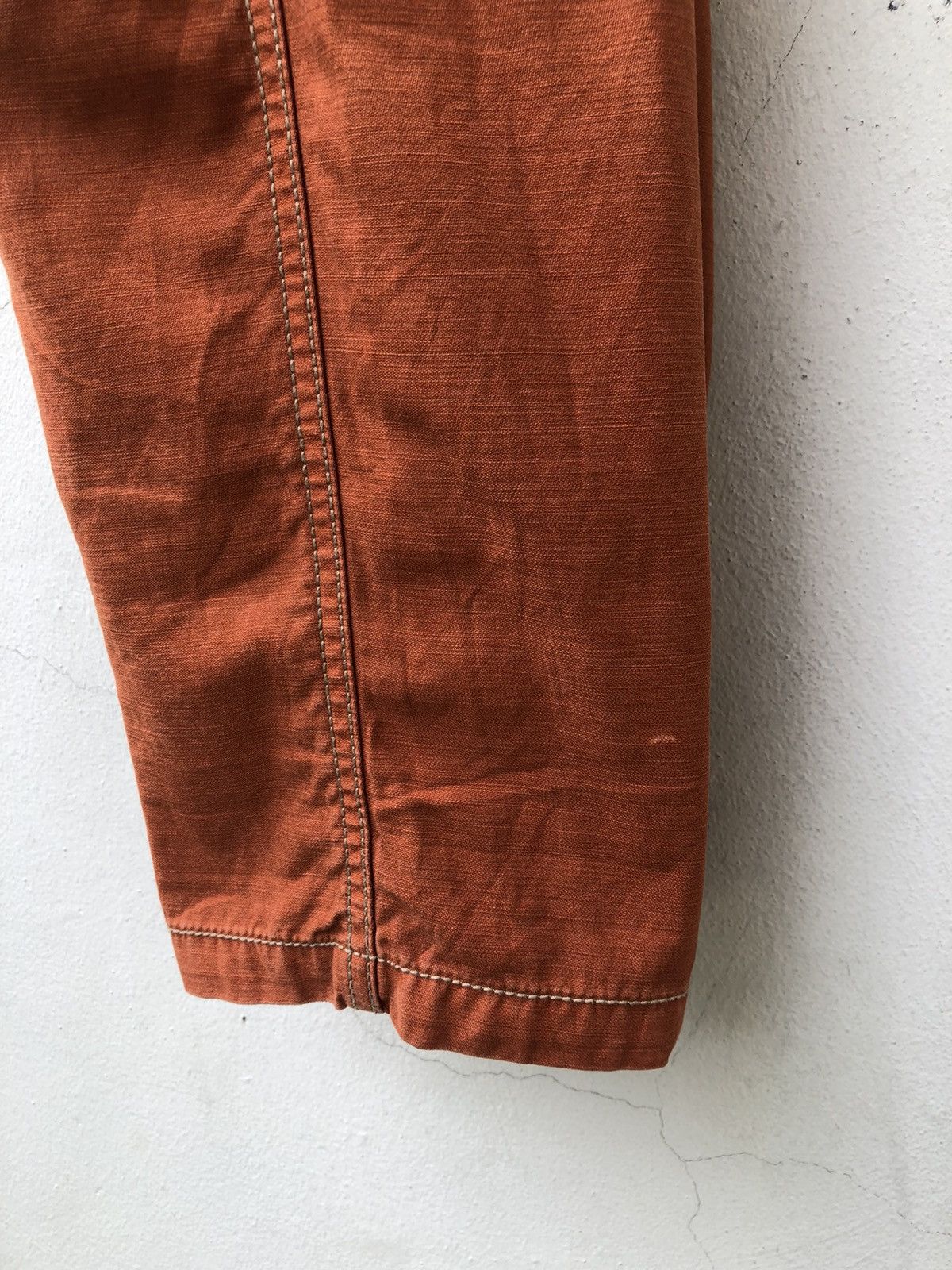 Vintage Vintage Surplus X Blue Way Japan Fade Orange Cargo Trouser Size US 32 / EU 48 - 19 Thumbnail