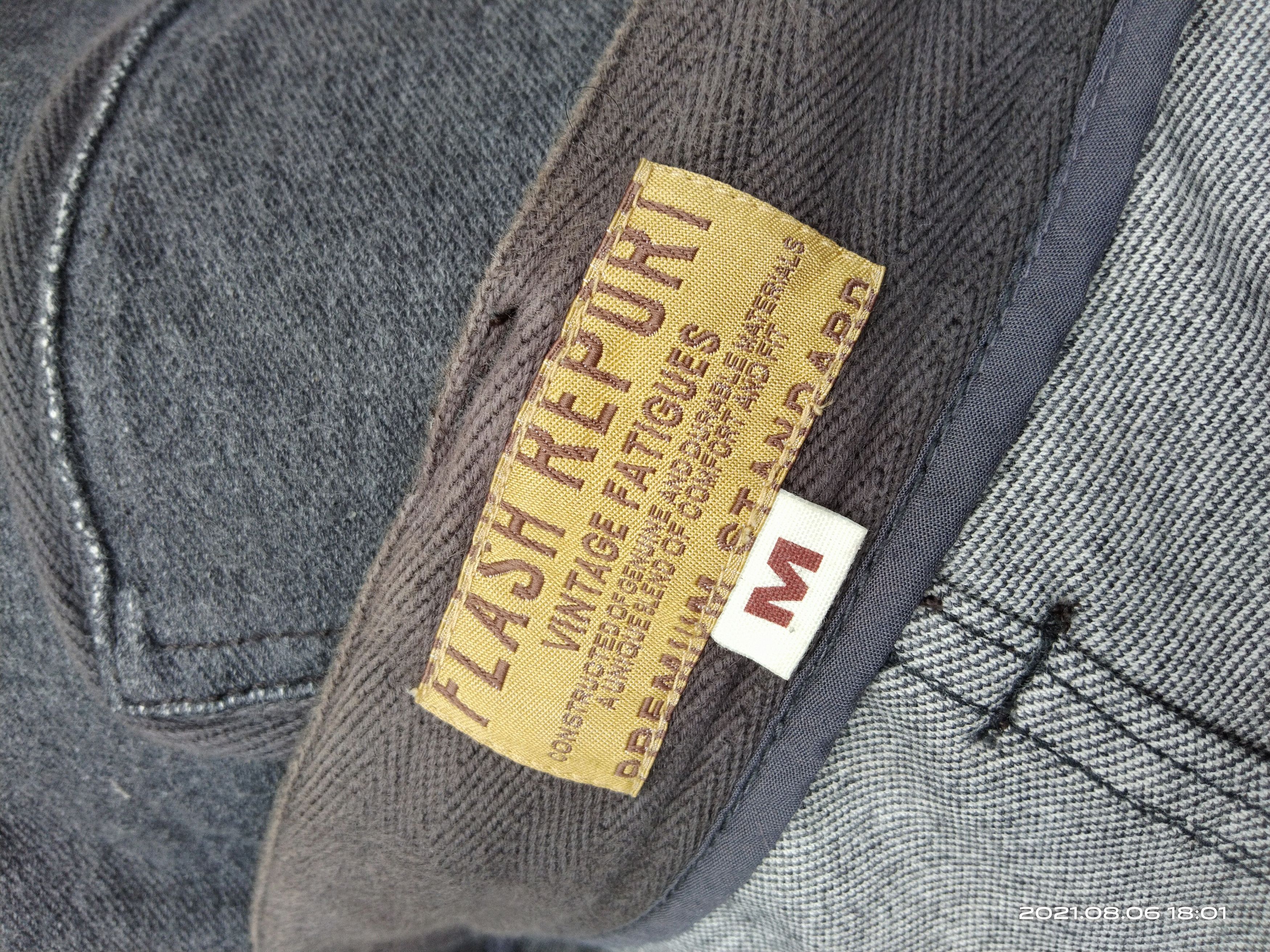 Japanese Brand JAPANESE BRAND BUSH PANTS FLASH REPORT VINTAGE FATIGUES Size US 32 / EU 48 - 12 Thumbnail