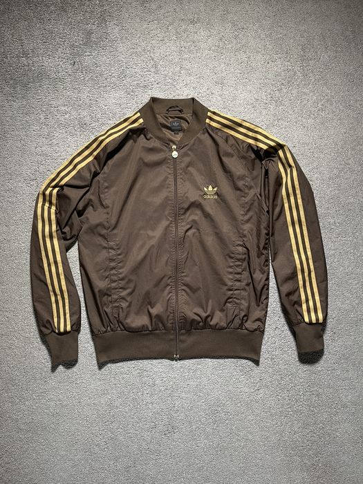 Adidas Vintage Adidas Track Jacket Brown size M | Grailed