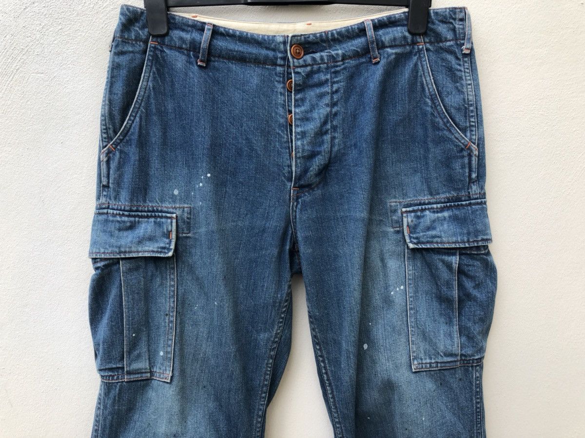 Sanca Sanca Japan Splatter Paint Denim Cargo Size US 32 / EU 48 - 5 Thumbnail