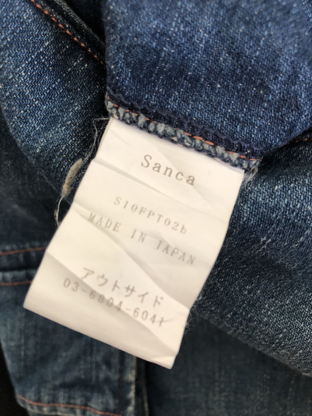 Sanca Sanca Japan Splatter Paint Denim Cargo Size US 32 / EU 48 - 22 Thumbnail