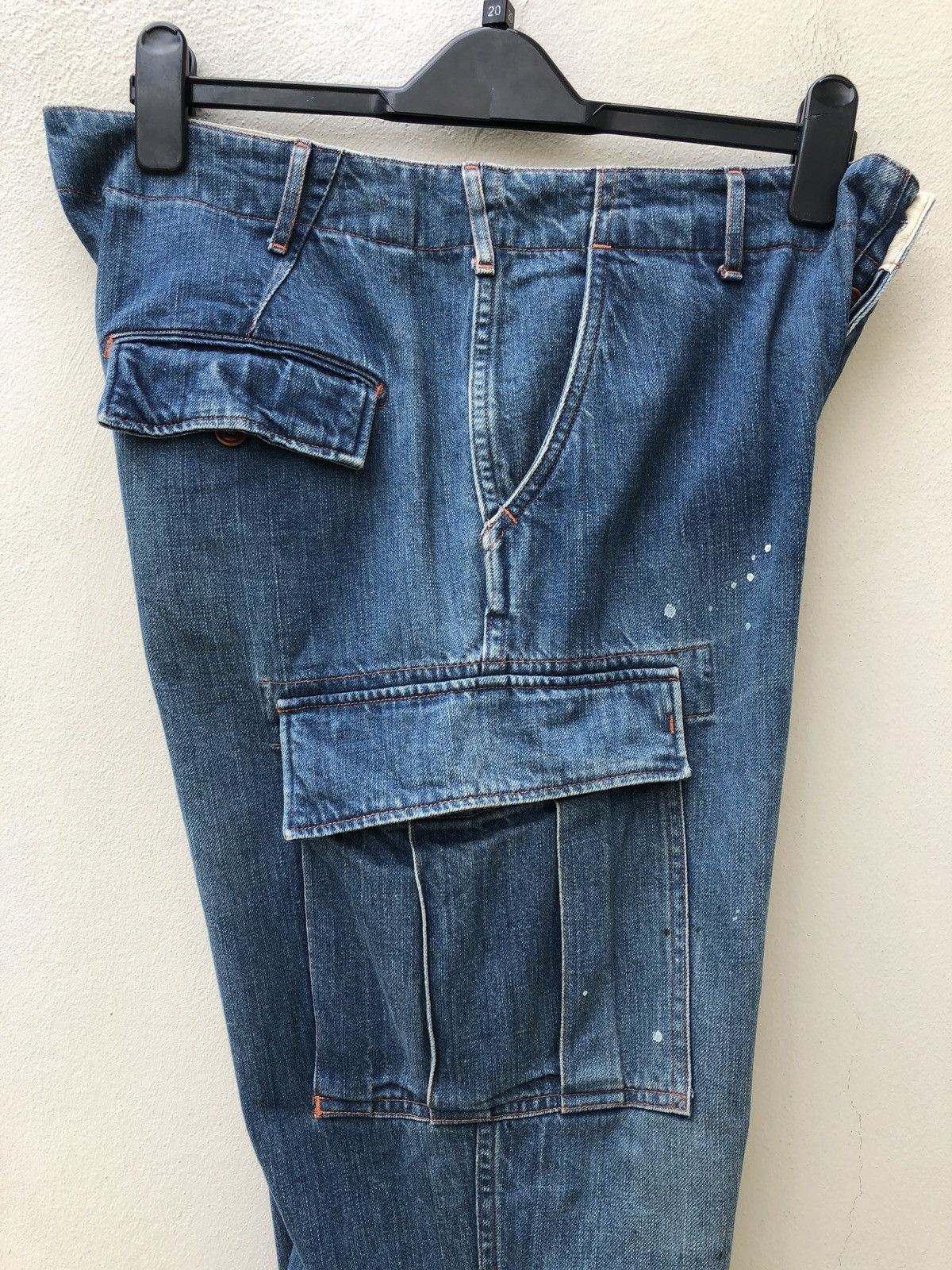 Sanca Sanca Japan Splatter Paint Denim Cargo Size US 32 / EU 48 - 18 Thumbnail